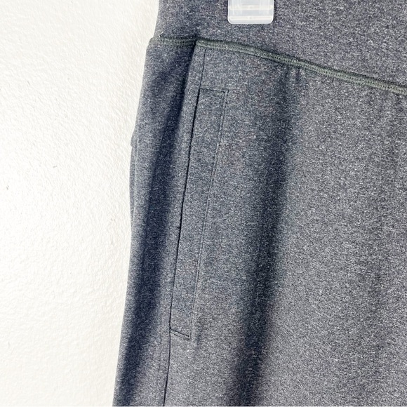 LULULEMON Kung Fu 2.0 Heathered Black Interior Drawstring Pant, Size Large - Picture 8 of 13